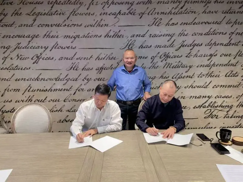 IFCE et Jiangxi Linyao Ecological Agriculture Sign Strategic Cooperatio foederis in Washington