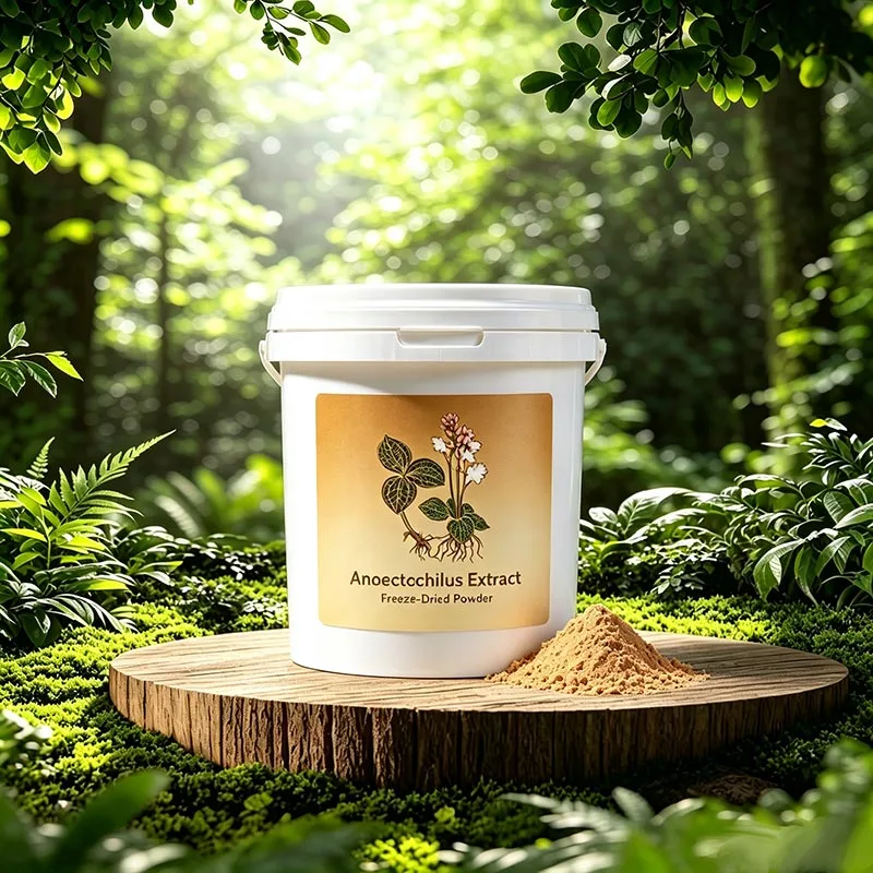 Organic Custom Content Anoectochilus Saponins Extract Powder